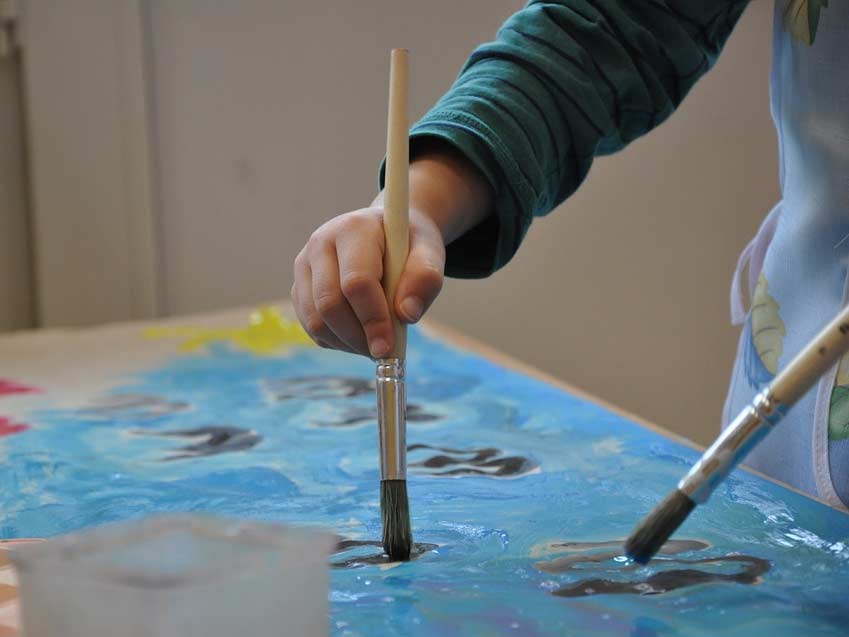 Activité peinture et modelage Activité peinture et modelage